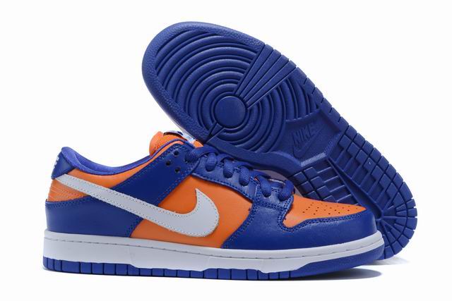 Cheap Nike Dunk Sb Men's Shoes Blue Orange White-71 - Click Image to Close